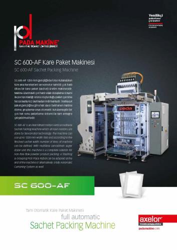 KARE PAKET MAKİNESİ
