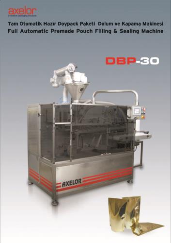 HAZIR DOYPACK PAKETİ DOLUM MAKINESI