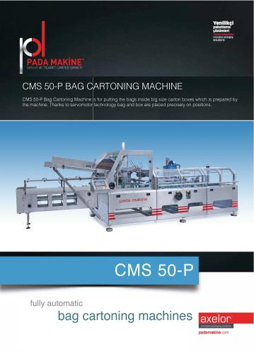 KUTULAMA MAKİNESİ CM 50